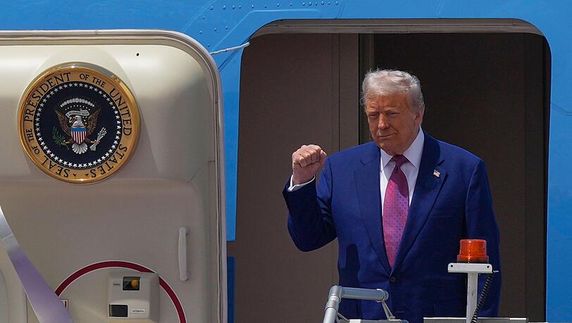 Trump kündigte auf seiner Nahostreise an, alle Sanktionen gegen Syrien aufzuheben. (Archivbild)