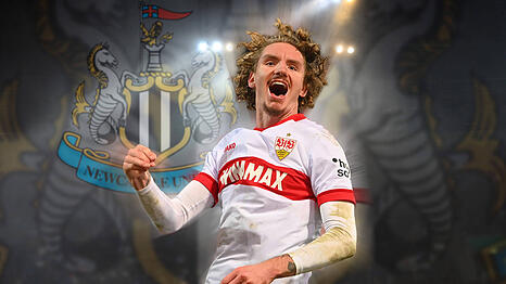 Vom VfB Stuttgart zu Newcastle United: Nick Woltemade.