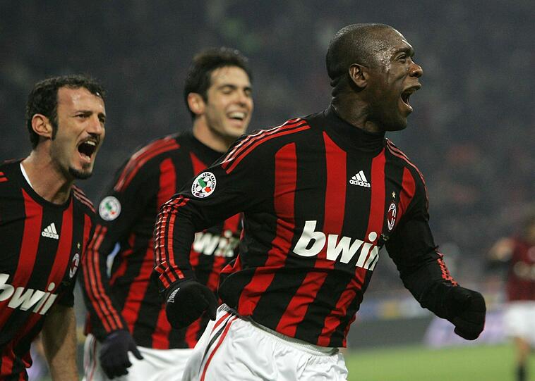 Platz 5 für Clarence Seedorf. Am 28. September 2005 traf er für den AC Mailand 
nach 21,20 Sekunden bei Schalke 04. Endstand damals war ein 2:2-Unentschieden.