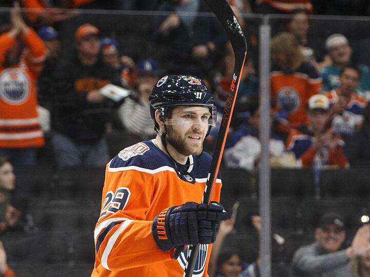 Erfolgreich in der NHL: Leon Draisaitl von den Edmonton Oilers.