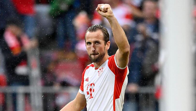 Wird Neuzugang Harry Kane im Spiel gegen Manchester United sein erstes Champions-League-Tor für die Bayern bejubeln können?