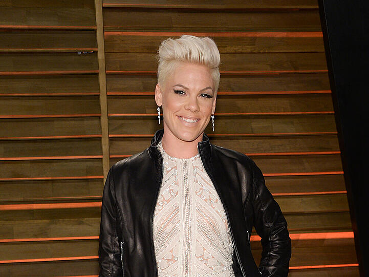 Pink auf der "Vanity Fair"-Oscarparty