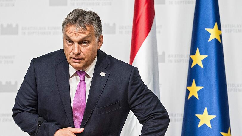 Ungarns Regierungschef Victor Orban Mitte September bei dem EU-Gipfel in Bratislava. Foto: Filip Singer Ungarns Regierungschef Victor Orban Mitte September bei dem EU-Gipfel in Bratislava. Foto: Filip Singer