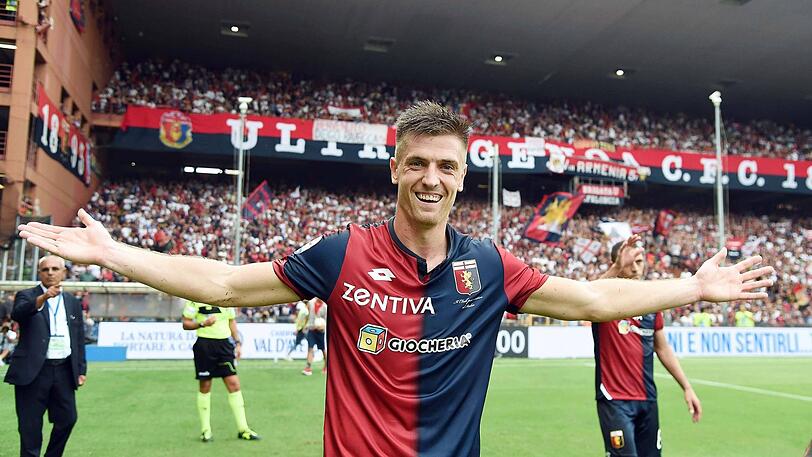 Erzielte wettbewerbsübergreifend bereits zehn Tore in sechs Partien: Krzysztof Piatek vom FC Genua