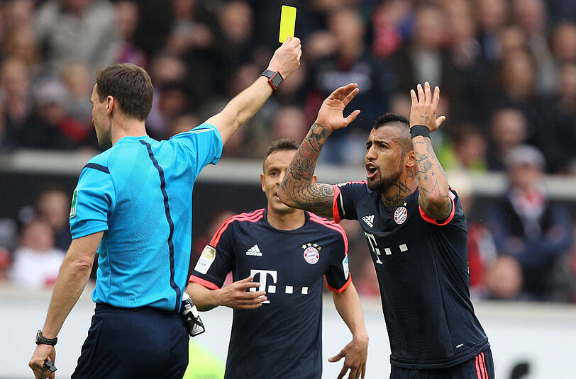 Arturo Vidal wurde gegen Stuttgart bereits nach 25 Minuten ausgewechselt.