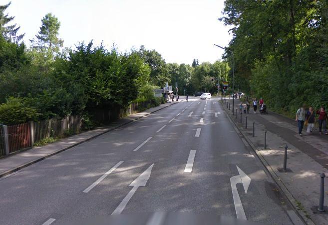 Die Tierparkstraße wird saniert.