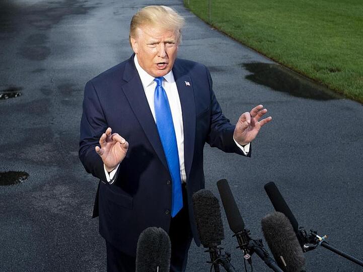 US-Präsident Donald Turmp: "Es ist Zeit für den Kongress, das gleiche zu tun."