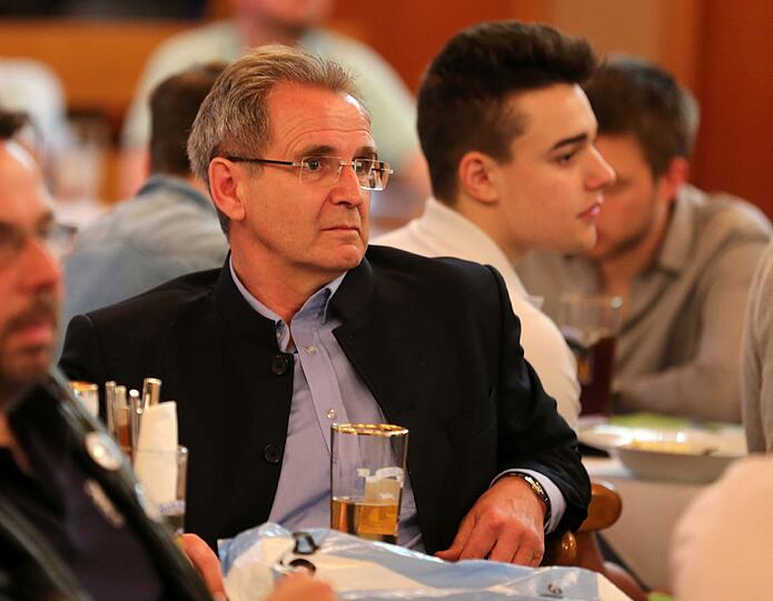 Erich Meidert, der Ambitionen auf das Präsidentenamt angemeldet hatte.