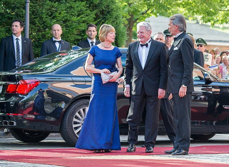 Joachim Gauck mit Lebensgefährtin Daniela Schadt.