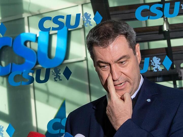Markus Söder (CSU), Parteivorsitzender und Ministerpräsident von Bayern. Foto: Peter Kneffel/dpa/Archivbild