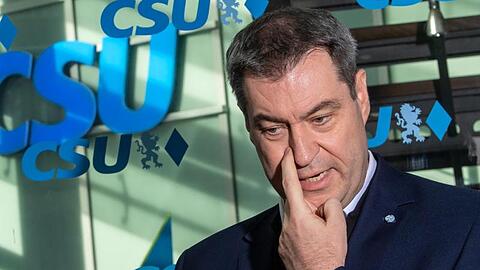 Markus Söder (CSU), Parteivorsitzender und Ministerpräsident von Bayern. Foto: Peter Kneffel/dpa/Archivbild