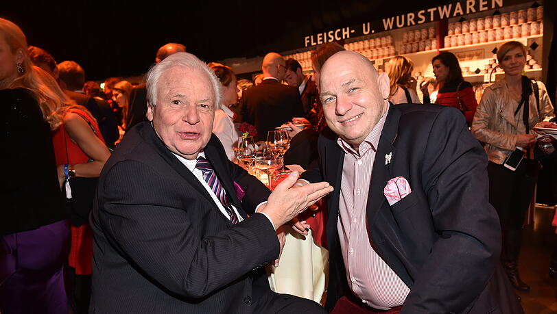 Kennen sich schon lange: Jahrhundertkoch Eckart Witzigmann und Michael Ecker Kennen sich schon lange: Jahrhundertkoch Eckart Witzigmann und Michael Ecker