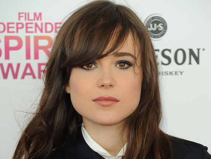 Schauspielerin Ellen Page bei einer Preisverleihung in Santa Monica, Kalifornien