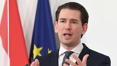 "Sollten nicht mehr nur von der EU abhängig sein bei der Produktion von Impfungen der zweiten Generation": Bundeskanzler Sebastian Kurz.