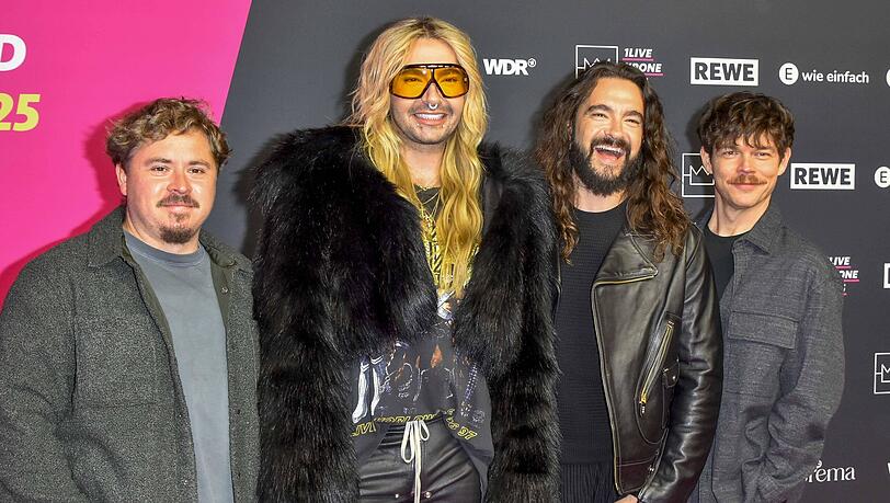 Gustav Schäfer (l.), hier mit seinen Kollegen von Tokio Hotel, ist bei "Let's Dance" 2026 dabei. Gustav Schäfer (l.), hier mit seinen Kollegen von Tokio Hotel, ist bei "Let's Dance" 2026 dabei.