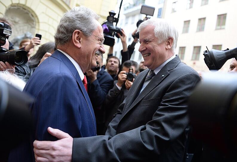 ...sein einstiger Rivale Horst Seehofer.