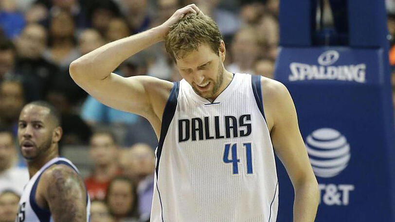 Dirk Nowitzki konnte die Dallas Mavericks nicht zum Sieg führen.