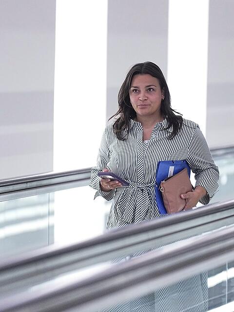 Die Abgeordnete Catarina dos Santos-Wintz soll neue Fraktionsmanagerin der Union werden. (Archivbild)