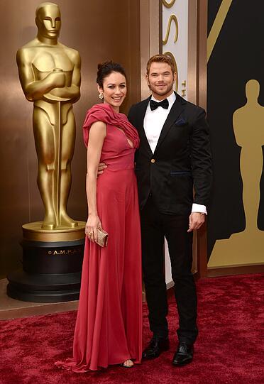 Olga Kurylenko und Kellan Lut