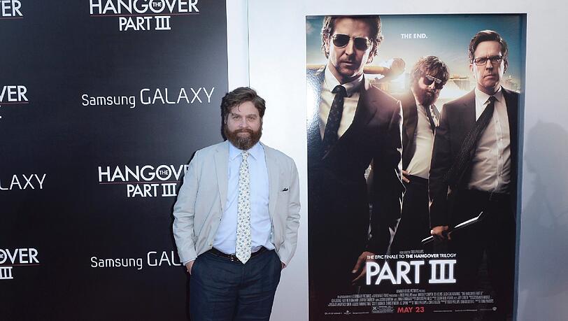 Zach Galifianakis auf der Premiere seines neuen Films