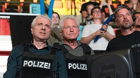 "Tatort: Game Over": Franz Leitmayr (Udo Wachtveitl, l.) und Ivo Batic (Miroslav Nemec).