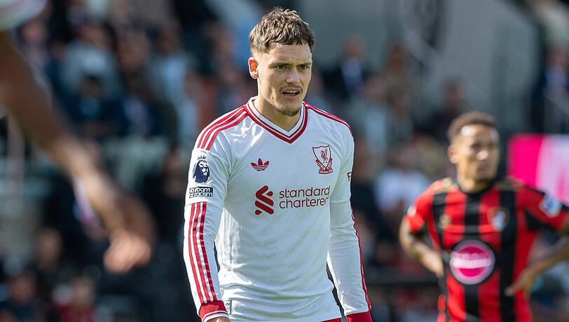 Konnte in England noch nicht an seine Leistungen aus der Bundesliga anknüpfen: Florian Wirtz. Konnte in England noch nicht an seine Leistungen aus der Bundesliga anknüpfen: Florian Wirtz.