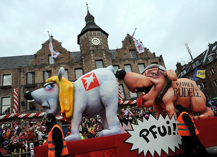 Während am Rhein der Spott triumphiert, wird in Rio Deutschland gefeiert.