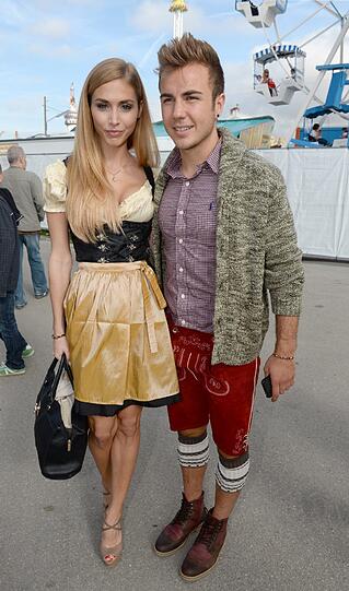 Ann-Kathrin Brömmel mit ihrem Freund Mario Götze