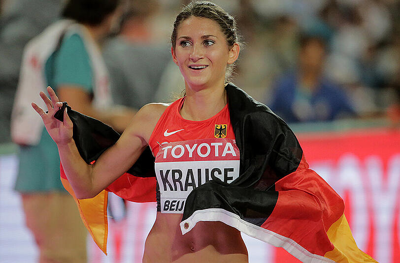 Gesa Felicitas Krause: "Das sind Momente, von denen man träumt, die sich in harten Trainingseinheiten im Kopf abspielen!"