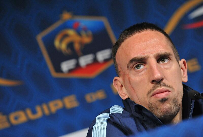 Angst vor Spitzen? Franck Ribéry