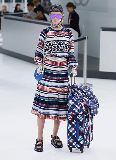 Chanel präsentiert seine neueste Kollektion in Paris