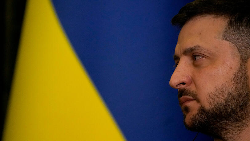 Wolodymyr Selenskyj, Präsident der Ukraine. Wolodymyr Selenskyj, Präsident der Ukraine.