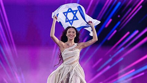 Eden Golan vertrat Israel beim ESC 2024 in Malm&ouml; mit dem Lied "Hurricane".