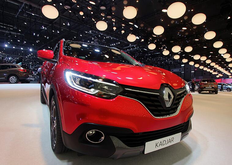 Familienzuwachs: Renault zeigt auf dem Genfer Autosalon mit dem Kadjar den großen Bruder des Captur.