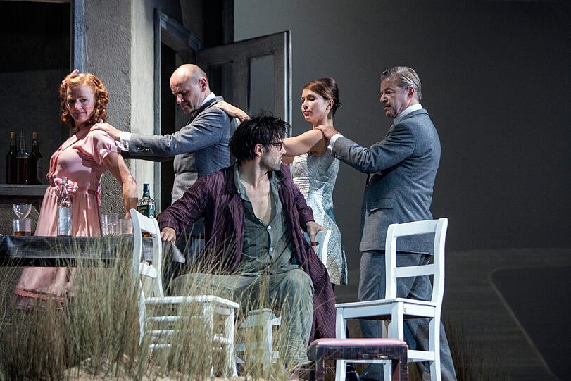 Nina Petri (Meg), Oliver Stokowski (McCann), Max Simonischek (Stanley), Andrea Wenzl (Lulu), Roland Koch (Goldberg)