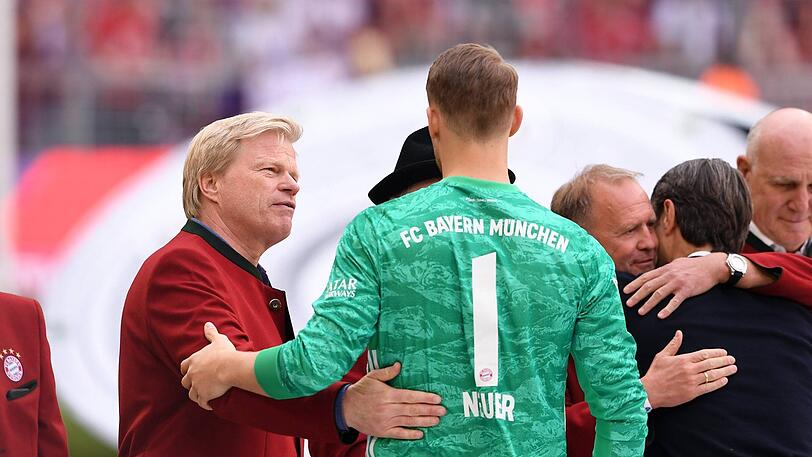 Ehemaliger und aktueller Top-Torhüter: Oliver Kahn und Manuel Neuer