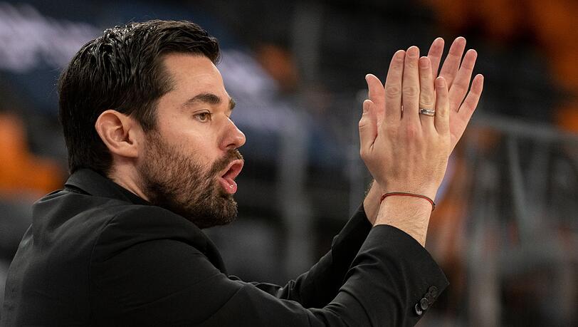 Hat mit den Hakro Merlins Crailsheim das Pokalfinale der Basketball-Bundesliga erreicht: Trainer Sebastian Gleim.