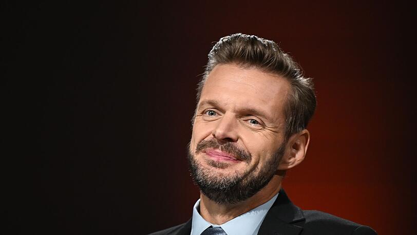 Comedian Florian Schröder spricht auf der Frankfurter Buchmesse.