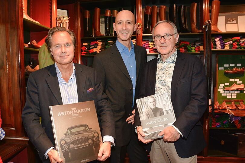 Hendrik teNeues, Professor Paolo Tumminelli und Dr. Ulrich Bez