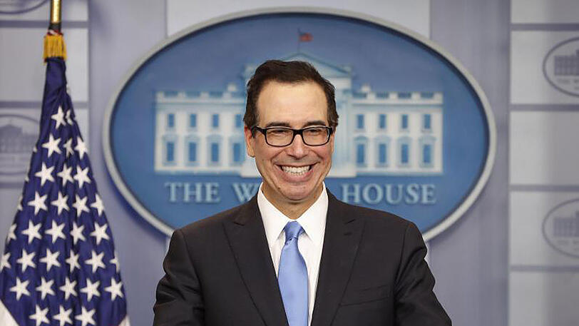 US-Finanzminister Steven Mnuchin. Die "größte Steuerreform" in der US-Geschichte soll die Wirtschaft des Landes ankurbeln.
