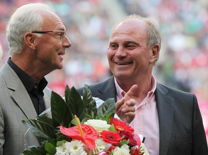 Franz Beckenbauer und Uli Hoeneß