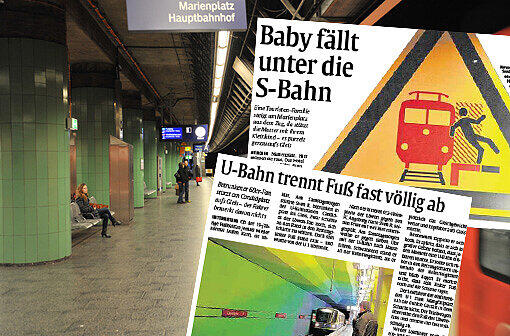 Das Gleis 2 im S-Bahnhof Isartor: Hier wurde ein Lehrling von einem einfahrenden Zug überrollt und schwer verletzt. Die AZ berichtete jüngst öfter über Unfälle am Gleis.