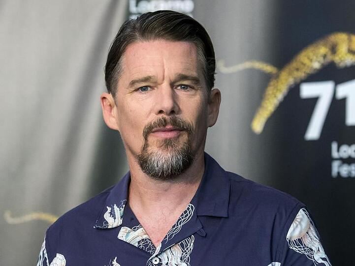 Ethan Hawke 2018 beim Filmfestival von Locarno.