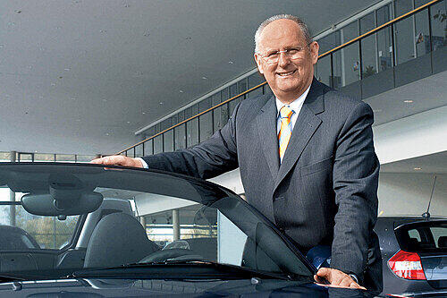 Trotz schwieriger Rahmenbedingungen optimistisch: Nürnbergs BMW-Niederlassungsleiter Franz Inzko.