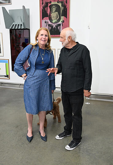 Alexandra Gräfin von Arnim mit Jörg Schellmann Alexandra Gräfin von Arnim mit Jörg Schellmann