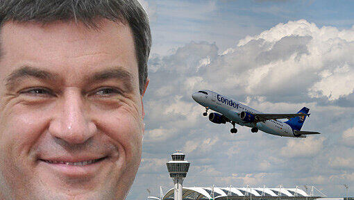 Söder über die dritte Startbahn: &bdquo;Es wäre ein Schildbürgerstreich, eine Vollbremsung mitten in der Planung
zu machen.&ldquo;