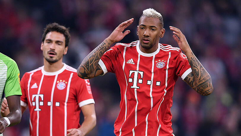 JEROME BOATENG (Arvhivbild) NOTE 3: Auch er ist ein Heynckes-Profiteur. Der Weltmeister braucht nach langer Verletzungspause noch Zeit, um auf sein Toplevel zu kommen. Das Freiburg-Spiel war ein guter, wichtiger Schritt. Boateng spielte sehr souverän.