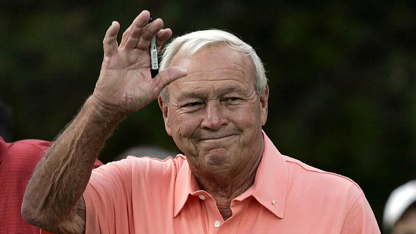 Platz 3: US-Golfer Arnold Palmer mit 1,4 Mrd. Dollar.