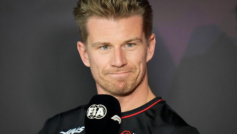 Formel-1: Nico Hülkenberg aus Deutschland vom Team Haas während einer Pressekonferenz. Er rechnet sich keine Chancen auf einen Wechsel zu einem Topteam aus.