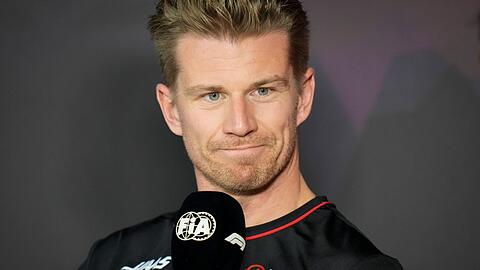 Formel-1: Nico Hülkenberg aus Deutschland vom Team Haas während einer Pressekonferenz. Er rechnet sich keine Chancen auf einen Wechsel zu einem Topteam aus.